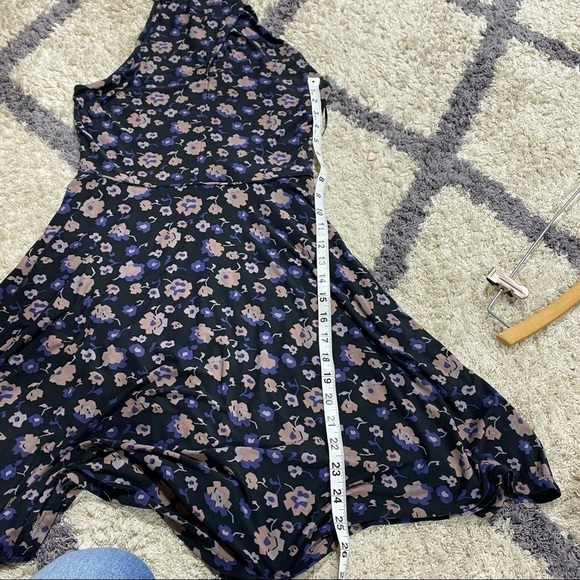 Free People Criss Cross Flora Mini Dress - Picture 9 of 11